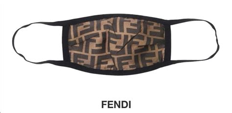 mascherina seta monogram fendi|fendi online shopping.